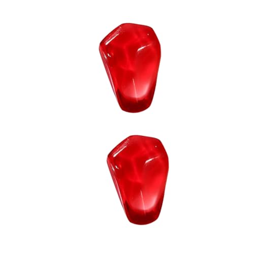 WOFASHPURET 2 Paar Elegantes Ohrring-set Roter Granatapfelschmuck Stilvoll Für Frauen Modische Ohrdekoration Für Partys Und Veranstaltungen von WOFASHPURET
