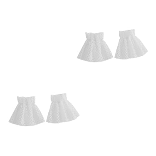 WOFASHPURET 2 Paar Fingerlose Spitzenhandschuhe Für Damen Modische Handgelenksmanschetten Abnehmbare Ärmel Lolita-stil von WOFASHPURET