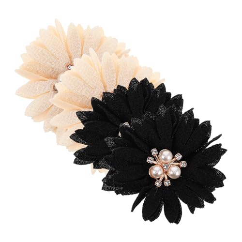 WOFASHPURET 2 Paare Blüten Schuhclips mit Perlen und Strass Abnehmbare DIY Schuhdekorationen für Damen Hochzeitsschmuck für Braut und Festliche Anlässe Blumen Schuhcharms Schwarz und Weiß WOFASHPURET 2 Paare Blüten Schuhclips mit Perlen und Strass Abnehmbare DIY Schuhdekorationen für Damen Hochzeitsschmuck für Braut und Festliche Anlässe Blumen Schuhcharms Schwarz und Weiß von WOFASHPURET