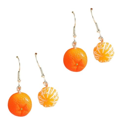 WOFASHPURET 2 Paare Schälte orangefarbene Ohrringe kleine Fruchtohrringe baumeln Simulation Orangen Ohr baumelt Ohrringe in Orangenform simulierter Fruchtohrschmuck Harz WOFASHPURET 2 Paare Schälte orangefarbene Ohrringe kleine Fruchtohrringe baumeln Simulation Orangen Ohr baumelt Ohrringe in Orangenform simulierter Fruchtohrschmuck Harz von WOFASHPURET