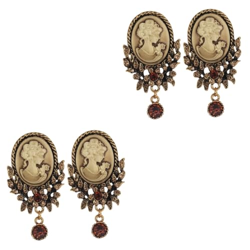 WOFASHPURET 4stücke Retro Brosche Für Frauen Elegante Alloy Electroplating Brosche Mit Strass Für Kleidung Schals Und Taschen Für Besondere Anlässe Und WOFASHPURET 4stücke Retro Brosche Für Frauen Elegante Alloy Electroplating Brosche Mit Strass Für Kleidung Schals Und Taschen Für Besondere Anlässe Und von WOFASHPURET