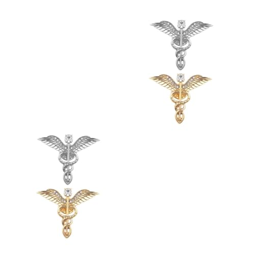 WOFASHPURET 4stücke Flügel Broschen Hochzeitsbroschen Schicke Anstecknadel Für Kleider Schals Und Accessoires Für Besondere Anlässe Und von WOFASHPURET