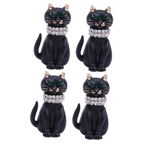WOFASHPURET 4stücke Kreative Katzen-broschen Für Damen Dekorativer Anstecker Für Kleider Blusen Und Hüte Vielseitiges Accessoire Für Hochzeiten Und Partys Elegantes Schmuckstück Für WOFASHPURET 4stücke Kreative Katzen-broschen Für Damen Dekorativer Anstecker Für Kleider Blusen Und Hüte Vielseitiges Accessoire Für Hochzeiten Und Partys Elegantes Schmuckstück Für von WOFASHPURET