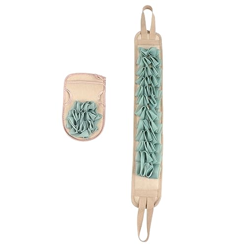 WOFASHPURET 2 Stück Badetuch Duschhandschuhe Polyester Baumwollmaterial Exfolierende Rückenbadetücher Für Körperpeeling Weiche Und Langlebige Reibetücher Für Zuhause Und Wellness von WOFASHPURET
