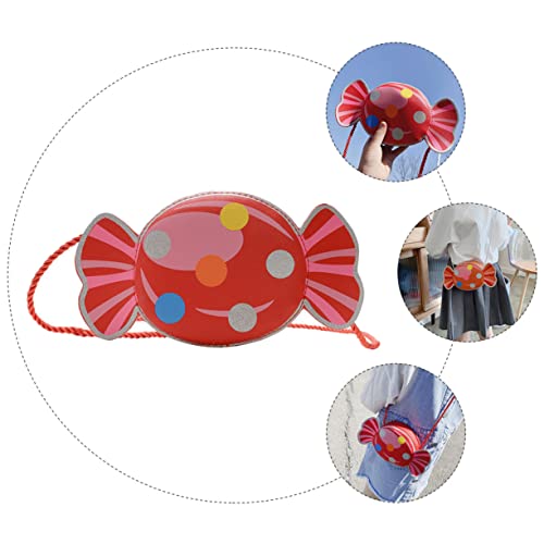 WOFASHPURET 2stücke Pu-imitat Geldbörsen Mit Aufbewahrungsbeuteln Praktische Haushaltsgeldbörse Geldbörse Für Mädchen in Bonbonform Waschbar von WOFASHPURET