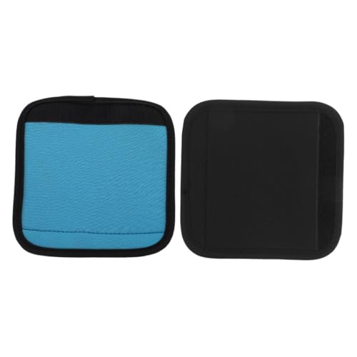 WOFASHPURET 2 Stück Griffe schützend Ersatz Grifftasche Beige Beschützer Gepäckabdeckung Gepäckidentifizierer für Koffer Griffüberzüge für Geldbörsen Griffwickelkoffer Neopren von WOFASHPURET