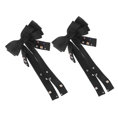 WOFASHPURET 2stücke Französische Schleifen-haarspangen Für Damen Große Metall-haarpins Dekorative Accessoires Für Hochzeiten Partys Und Täglichen Gebrauch von WOFASHPURET