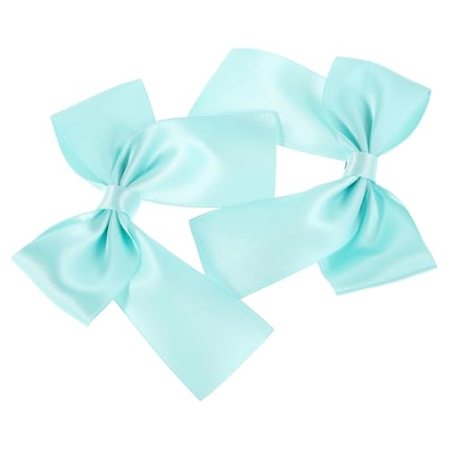 WOFASHPURET 2stücke Satin Schleifen Haarspangen Für Damen Große Dekorative Haarschmuck Für Hochzeiten Braut Und Mädchen Vielseitige Haaraccessoires von WOFASHPURET