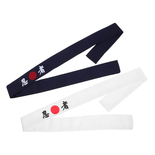 WOFASHPURET 2Stücke Japanisches Stirnband für Männer Atmungsaktives Koch Stirnband Dekoratives Sushi Kostüm Langlebiges Baumwollmaterial Einheitsgröße für Küche WOFASHPURET 2Stücke Japanisches Stirnband für Männer Atmungsaktives Koch Stirnband Dekoratives Sushi Kostüm Langlebiges Baumwollmaterial Einheitsgröße für Küche von WOFASHPURET