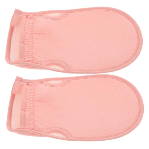 WOFASHPURET 2 Stück Peelinghandschuhe Doppelseitiger Körperpeeling Handschuh für Effektives Hautpeeling und Sanfte für Hauttypen für Männer von WOFASHPURET