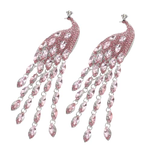 WOFASHPURET 2stücke Vintage Peacock Brosche Mit Quaste Detailreiche Anstecknadel Für Kleidung Hüte Und Schals Elegantes Accessoire Für Besondere Anlässe Und Alltag WOFASHPURET 2stücke Vintage Peacock Brosche Mit Quaste Detailreiche Anstecknadel Für Kleidung Hüte Und Schals Elegantes Accessoire Für Besondere Anlässe Und Alltag von WOFASHPURET