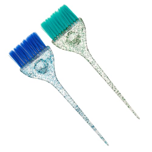 WOFASHPURET 2 Stück Professionelles Haarfärbe Tint Brush und Applikator Wiederverwendbar Leicht zu Reinigen für Salon DIY Haarfärben Highlights Foiling und Keratinpflege Passend für Männer von WOFASHPURET