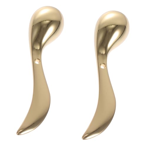 WOFASHPURET 2 Stück Teiliges Augencreme Sticks aus Hautpflege Massagerollen zur Reduzierung von Augenringen und Erschöpfung Praktische Gesichtsmaske Löffel für Effektive Anwendung von WOFASHPURET