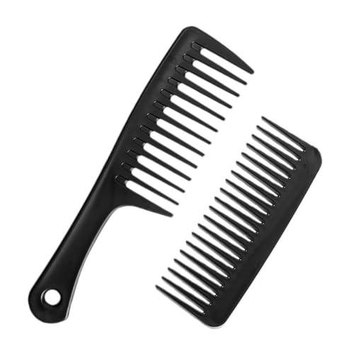 WOFASHPURET 2stücke Klappkamm Für Männer Mit Breiten Zähnen Entwirrer Für Langes Haar Haarschneidekamm Tragbarer Haarkamm Für Styling Und Dusche Geeignet Für Haartypen von WOFASHPURET