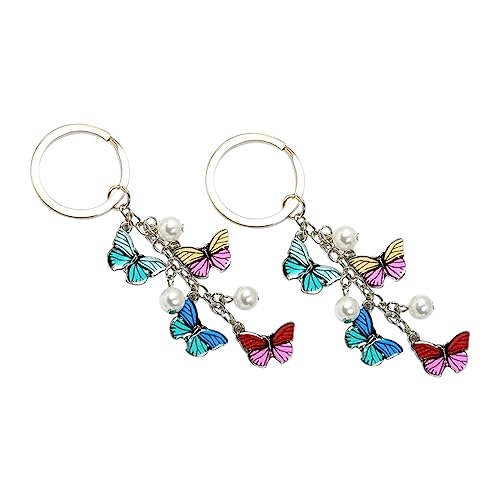 WOFASHPURET Schmetterlings-schlüsselanhänger Modischer Schlüsselanhänger für Die Familie Zartes Schlüsselanhänger-Set von WOFASHPURET