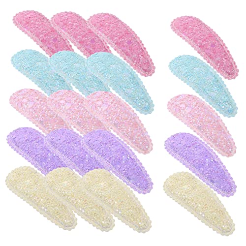 WOFASHPURET 20 Stck Teiliges Haarklammer Kleine Mädchen Bunte Süße Wasserfall haarspangen aus Vielseitig Einsetzbar für Alltag Party und Kostüm Schonend und Einfach Anzubringen von WOFASHPURET