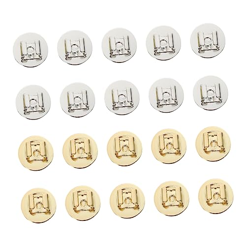 WOFASHPURET 20 Stück Haarseil Buckles DIY Haarschmuck Zubehör für Mädchen C Form Krallen Design Langlebige Eisenmaterialien Einfache DIY Haaraccessoires für Kreative Projekte von WOFASHPURET