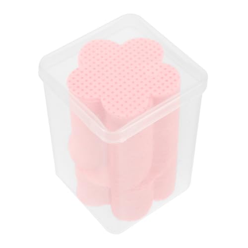 WOFASHPURET 200blätter Fusselfreie Nagellackentferner-tücher Aus Baumwolle Großes Fassungsvermögen Herzförmig Für Heimgebrauch Und Salon Effektives Entfernen Von Nagellack Und Reinigung Der Nä von WOFASHPURET