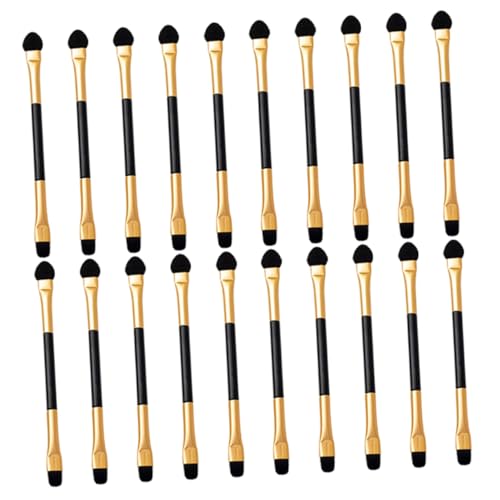 WOFASHPURET 20 Stück Doppelköpfige Lidschattenpinsel Für Frauen Augen Make up Pinsel Tragbare Kosmetikpinsel Für Präzises Auftragen Und Verblenden Von Lidschatten von WOFASHPURET