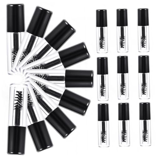 WOFASHPURET 20stücke Nachfüllbare Mascara-flaschen Leere Röhrchen Für Kosmetik Klare Wimpernbehälter Vielseitige Aufbewahrung Für Wimperntusche Und Augenbrauenfärbung von WOFASHPURET