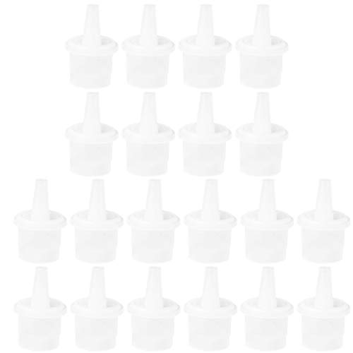 WOFASHPURET 20stücke Wimpernersatz Flaschenmundkopf Anti-blockier-wimpernverlängerungswerkzeug Wimpernersatzkopf Gepfropfter Mascara-ersatz Für Wimpernverlängerung von WOFASHPURET