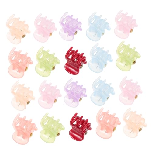 WOFASHPURET 24stücke Mini Haarclips Für Mädchen Bunte Kleine Haarklammern Für Mädchen Und Dekorative Accessoires Für von WOFASHPURET