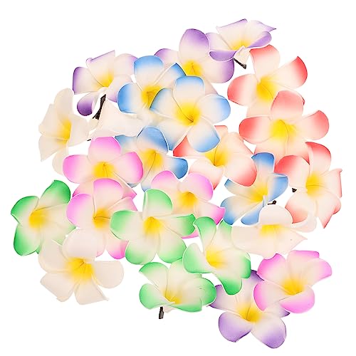 WOFASHPURET 24stücke Frangipani-haarnadeln Wunderschöne Haarteile Kopfbedeckungen Für Hochzeit Kreative Brautfrisur Schmuck Accessoires von WOFASHPURET