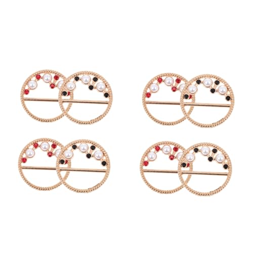 WOFASHPURET 24stücke Shirt Clips Knopf-design Für Kleidung Alloy Schnallen Dekoration Von Kleidern Und Schals Für Damen Und Mädchen Vielseitig Einsetzbar von WOFASHPURET