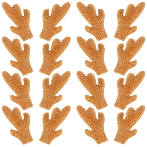 WOFASHPURET 25stücke Plüsch Drachenhorn Für Diy Haaraccessoires Stirnbänder Und Kopfschmuck Dekoratives Material Zum Selbermachen Robust Und Vielseitig Einsetzbar von WOFASHPURET