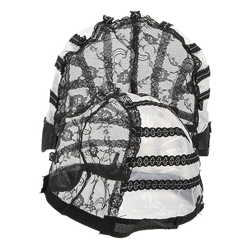 WOFASHPURET 2stücke Förmige Elastische Perückennetzhauben Für Herstellung Von Perücken Atmungsaktive Und Bequeme Haarhaube Für Kostümpartys Und Halloween von WOFASHPURET