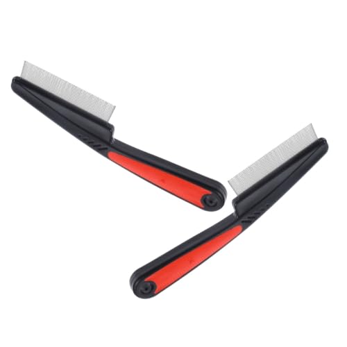 WOFASHPURET Feinzahnkamm 2 Stück für Männer und Haustiere Schuppenentferner Kopfhautpflege Professioneller Haarkamm für Haartypen von WOFASHPURET