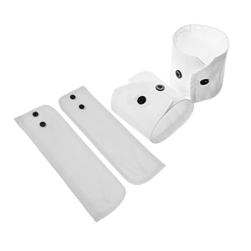 WOFASHPURET 2paare Ziermanschetten Für Damen Dekorative Und Ausgefallene Handgelenkmanschetten Abnehmbare Falsche Hemdmanschetten Einzigartige Manschetten Für Blusen Oder Button-down-hemden von WOFASHPURET