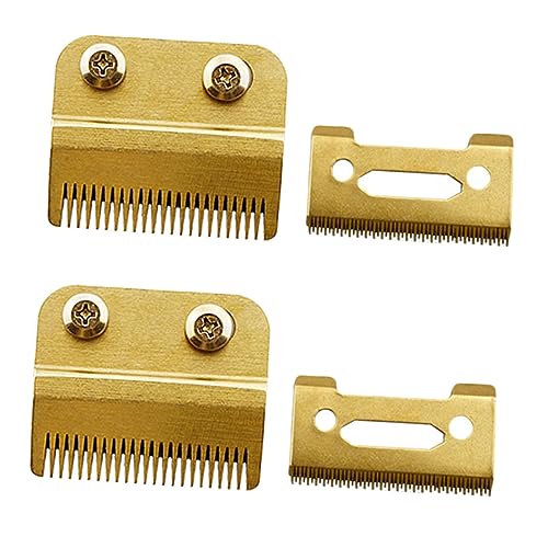 WOFASHPURET 2sätze Haarschneiderklingen Ersatzklingen Für Haarschneidemaschinen Rasierer Karbonstahl Sets Für Elektrische Friseurbedarf Haarschneider von WOFASHPURET