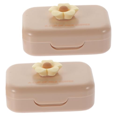 WOFASHPURET 2sätze Kontaktlinsen Organizer Auslaufsicherer Tragbarer Behälter Für Kontaktlinsen Kompakte Aufbewahrungslösung Für Reisen Geeignet Für Handtaschen Und Rucksäcke von WOFASHPURET