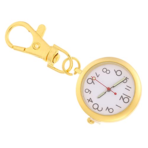 WOFASHPURET 2st Krankenschwester Uhr Herren Taschenuhr Metalldekor Taschenuhren Für Herren Herrenuhren Brieftaschenschlüsselhalter Schlüsselanhänger Für Schlüssel Clip Uhrkette Kind von WOFASHPURET