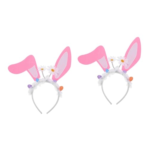 WOFASHPURET 2st Ostern Stirnband Make-up-stirnband Frauen Kopfschmuck Haarband Stirnbänder Für Damen Mädchen Stirnbänder Haarschmuck Für Mädchen Fräulein Erwachsener Kopfbedeckung Plastik von WOFASHPURET