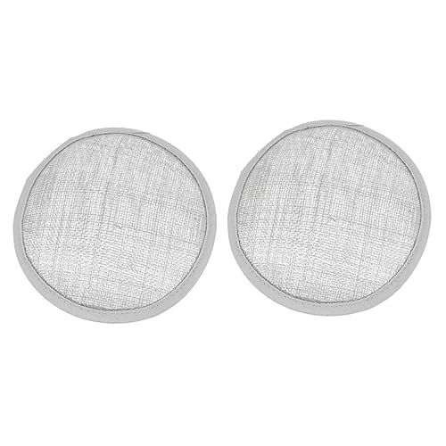 WOFASHPURET 2stücke Runder -hut-basis Hochwertigem Tragbares Accessoire Für Kreative Basteln Von Einzigartigen Kopfbedeckungen Und Eleganten Fascinators von WOFASHPURET