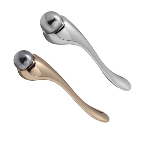 WOFASHPURET 2stücke Augencreme-applikator Für Mädchen Einfacher Augenmassager Für Frauen Hautpflege-tool Gesichtscreme-applikator Abwaschbar Und Leicht Zu Reinigen von WOFASHPURET