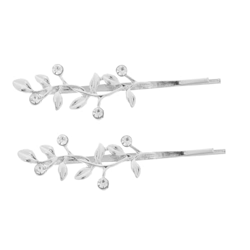 WOFASHPURET 2stücke Elegante Haarspangen Mit Strasssteinen Stilvolle Haarklammern Für Frauen Für Hochzeiten Partys Und Täglichen Gebrauch von WOFASHPURET