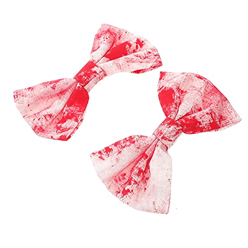 WOFASHPURET 2stücke Halloween Haarspangen Mit Niedlichem Bowknot Als Haarschmuck Für Halloween-feiern Und Kostümpartys Auffälliger Look Für Frauen von WOFASHPURET