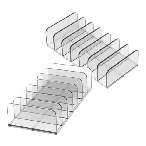 WOFASHPURET 2stücke Kosmetikpaletten Aufbewahrungsbox Transparent Make-up Etui Organizer Für Lidschatten Kompaktpuder Lippenstift Pinsel Klein Und Praktisch von WOFASHPURET