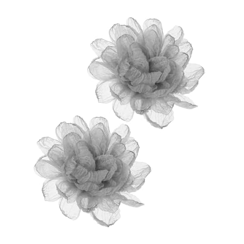 WOFASHPURET 2stücke Schuhblumendekoration Für Damenschuhe Schuhschnallen Abnehmbare Blumen-schuhclips Ersatz-schuhdekorationen Für Hochzeit Und Party Schuhclips Für Flache Schuhe Und von WOFASHPURET