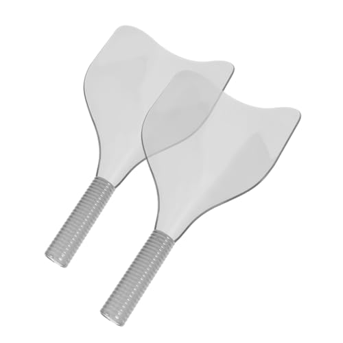 WOFASHPURET 2stücke Schutzmaske Für Haarschnitt Abdeckung Für Gesichtsmaske Haarspray Schutz Für Haare Gesichtsschutz Für Friseure Friseurschutz Haar Spray Gesicht Schutz Schild von WOFASHPURET