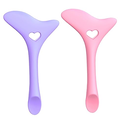 WOFASHPURET 2stücke Silikon Eyeliner Schablonen Für Frauen Mascara Zeichen Werkzeuge Make-up Hilfsmittel Für Augenkosmetik Gesichtscreme Löffel Eyeliner Hilfsmittel von WOFASHPURET