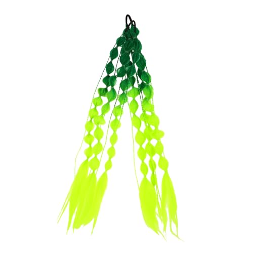 WOFASHPURET 2stücke Teiliges Afro Puff Perücken Bunten Bubble Braids Haarschmuck Für Damen Und Mädchen Für Festivals Und Partys von WOFASHPURET