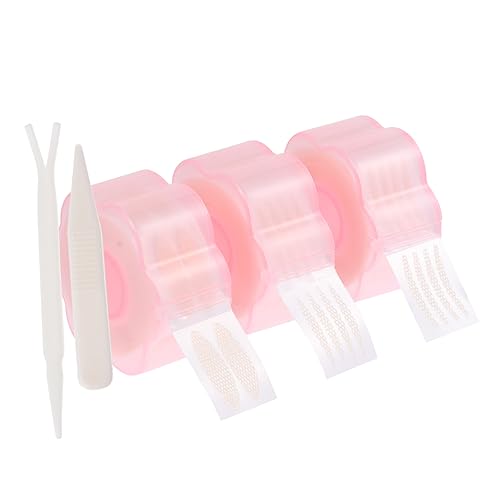 WOFASHPURET 3 Rollen Drei Lace Unsichtbare Doppelte Augenlid Tape Selbstklebende Augenlid Aufkleber für Schlupflider Wasserfest für Unebene Hängende oder Mono Augenlider für und Mädchen von WOFASHPURET