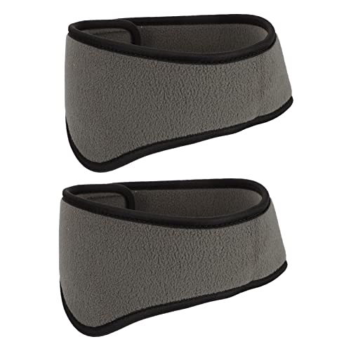 WOFASHPURET 3 Sätze Gehörschutz Stirnband Fleece-stirnband Winter Elastische Stirnbänder Wärmer Laufendes Schweißband Ohr Sportliches Stirnband Polyester Dark Grey 2 Stücke * 3 von WOFASHPURET