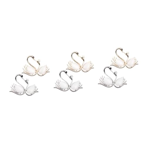 WOFASHPURET 3 Sätze Hochzeitsbrosche Exquisite Opal Brosche Hochzeitskleid Brosche Alltagskleidung Brosche Modeschmuck Braut Brosche Opal-brosche Brustnadel Aus Zirkon 2 Stücke * 3 von WOFASHPURET