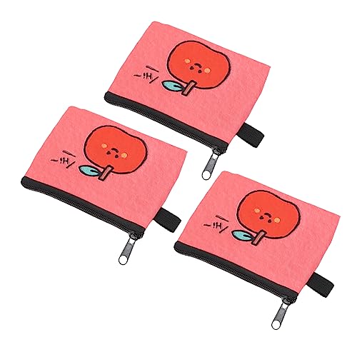 WOFASHPURET 3stücke Junge Mädchen Münzbeutel Aus Praktische Aufbewahrung Für Kleingeld Karten Und Kleinigkeiten Langlebige Und Leichte Geldbörse Für Mädchen Und Jungen von WOFASHPURET