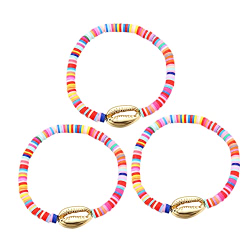 WOFASHPURET Einzigartiges Handgefertigtes Muschelarmband Im Hawaii-stil Herrenmode-armband 3-teiliges Kreativset WOFASHPURET Einzigartiges Handgefertigtes Muschelarmband Im Hawaii-stil Herrenmode-armband 3-teiliges Kreativset von WOFASHPURET